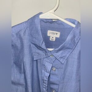 J. Crew women’s Light Blue Casual Button-Down Shirt